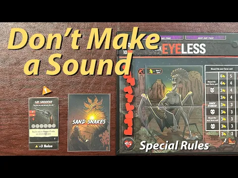 Don't Make a Sound - Special Rules (Final Girl S3)