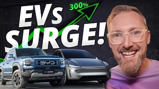 WE HAVE THE DATA!! Huge EV SPIKE .. Brand in turmoil... & Ford's F-150 BIG Update!?