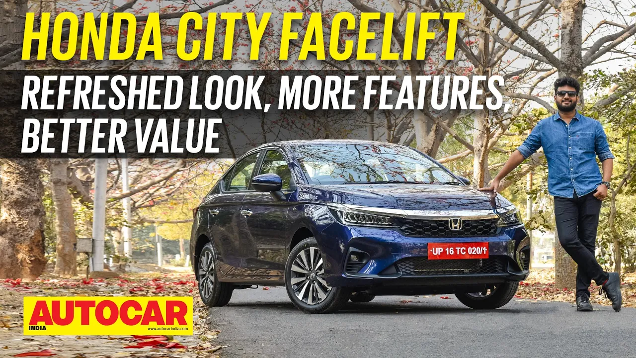 2023 Honda City facelift review - Fresh look, more features and ADAS! | First Drive | Autocar India