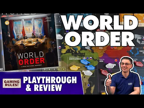 World Order - Playthrough & Review