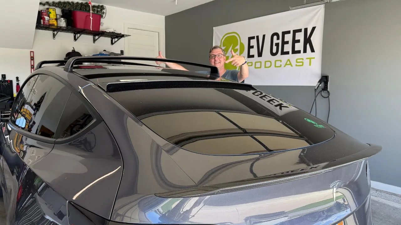 Completely Change the Look of Your Tesla! Roof Rack from EVBase Unboxing and Install