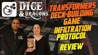 Dice and Dragons - Transformers Deck Building Game Infiltration Protocol Review