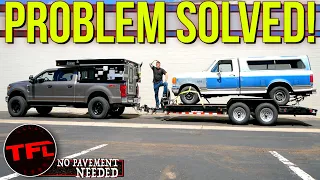 Brand New vs Classic Ford Pickup: Can I Teach A New Truck An Old Towing Trick?