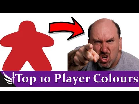 Top 10 Player Colours (Board Game Player Colour Traits)