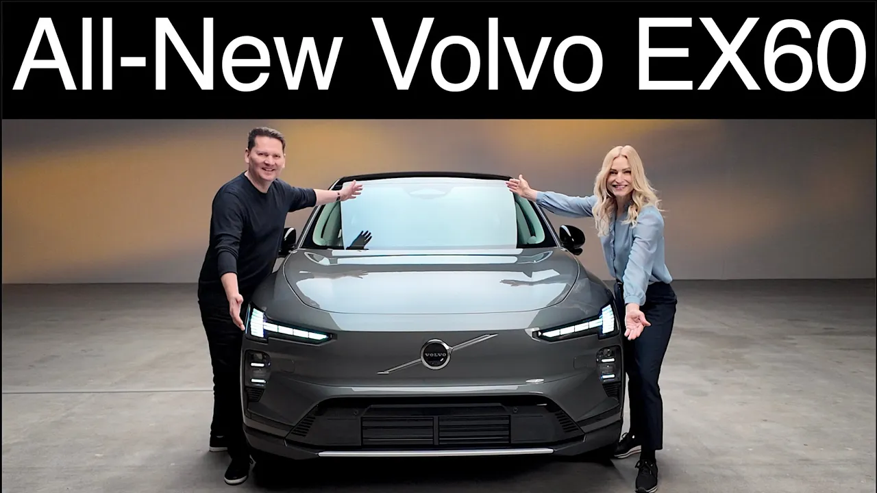 The All-New Volvo EX60 1st Look. The future of Volvo...