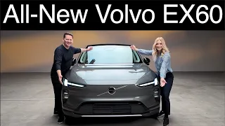 The All-New Volvo EX60 1st Look. The future of Volvo...