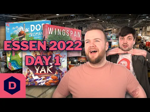 The Best Board Games at Essen Spiel 2022 - Day 1!
