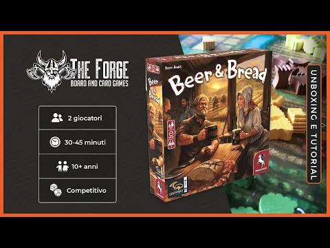 Preferisci produrre pane o birra? Questo è BEER & BREAD! Un gioco STUPENDO per 2 giocatori!