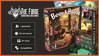 Preferisci produrre pane o birra? Questo è BEER & BREAD! Un gioco STUPENDO per 2 giocatori!