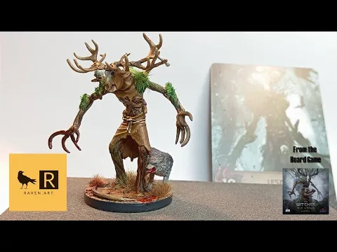 Painting The Witcher Old World, Leshy 