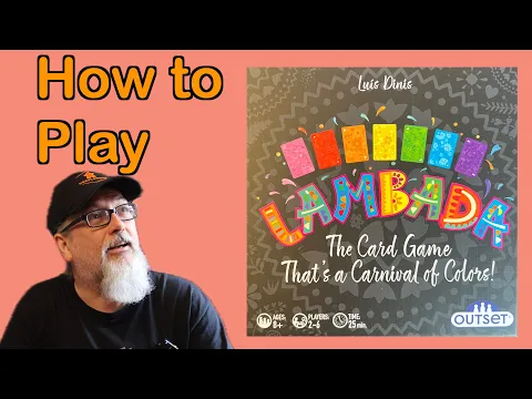 LAMBADA | How to Play | Outset Media Games | Luis Dinis | The Card Game That's A Carnival of Colours
