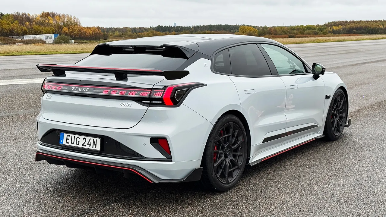 Akselerasjonstest av Zeekr 001 FR og Sport Edition: 0-100 km/t på 2,01 sekunder