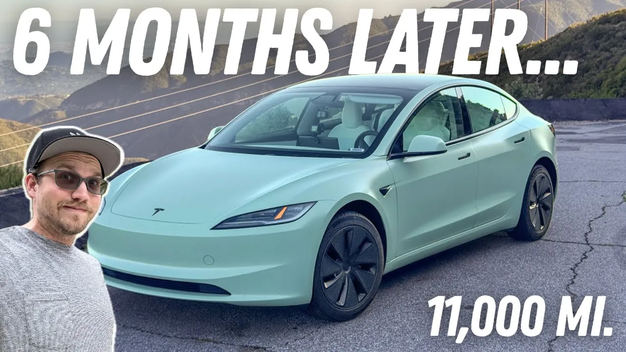 Ownership Update! I've Had My 2025 Tesla Model 3 For 6 Months & 11,000 Miles