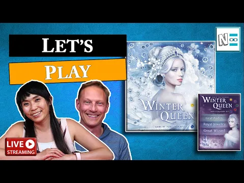 How to Play WINTER QUEEN with MINI EXPANSIONS - Live Playthrough - Let's play #69