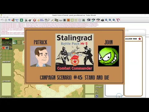 Combat Commander: Stalingrad - Campaign Scenario 45 - Stand and Die - REMATCH - Game 2