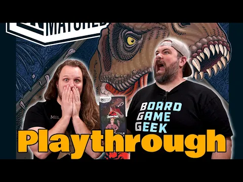 Unmatched T Rex Vs Dr.  Sattler Full Playthrough | The Game Haus