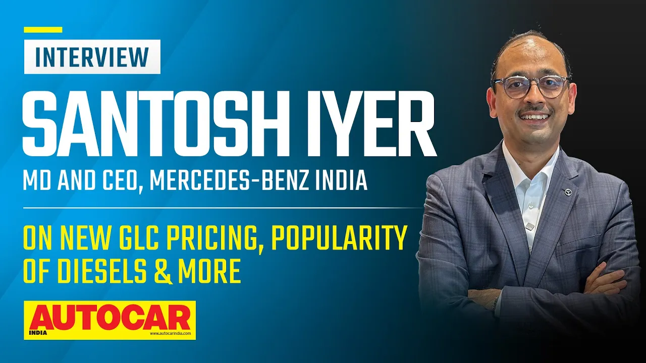 Santosh Iyer on the new Mercedes-Benz GLC, pricing and diesel future | Interview | Autocar India