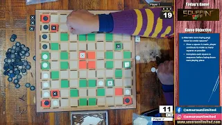 Playing Squarin' Off - Full Game - January 25, 2026 @ Chaotic Good Cafe #boardgames #playthrough