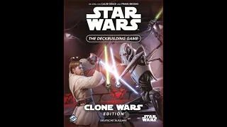 Dad vs Daughter - Star Wars: The Deck Building Game - Clone Wars Edition - Unboxing