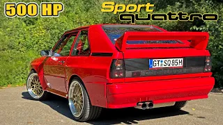 DRIVING MY DREAM CAR on PERFECT ROAD!! // 500HP AUDI SPORT QUATTRO