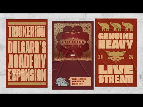 Trickerion w/Dalgard's Academy - 3p Play-through & Roundtable Discussion by Heavy Cardboard