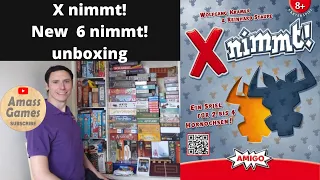 X nimmt! 6 nimmt! new version Wolfgang Kramer Amigo Spiel AmassGames party game 11 nimmt!