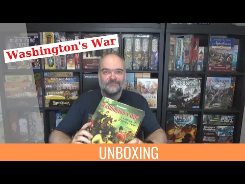 Washington's War, by GMT Games - Unboxing (Greek)
