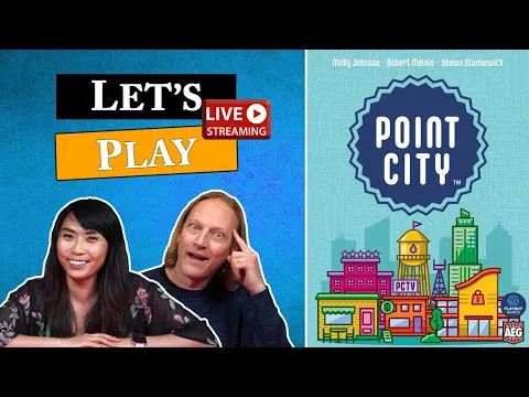 POINT CITY - Live Board Game Playthrough & Review #121