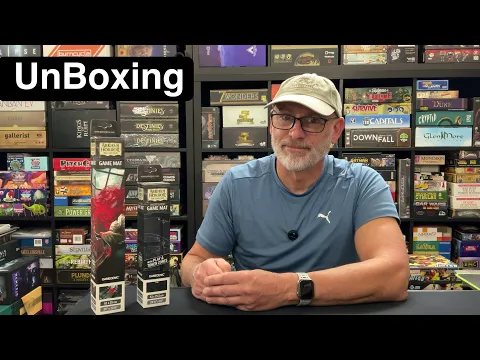 TDG: Arkham Horror: The Card Game - Game Mats unboxing with Ray