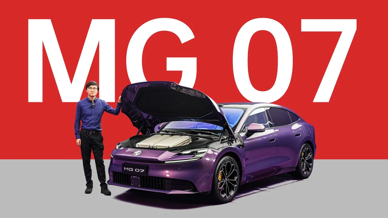 MG's Budget EV Saloon & Estate - MG07 Static Review