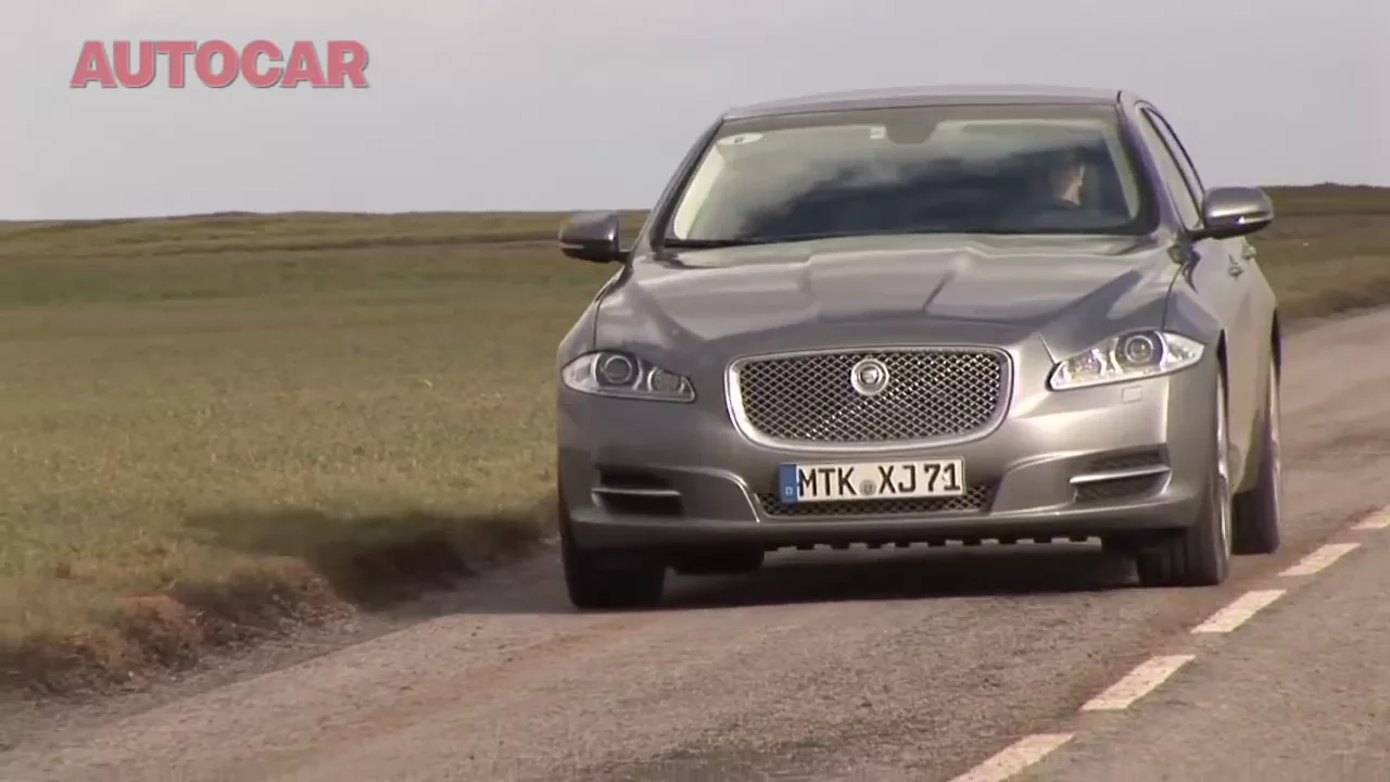 Jaguar XJ driven by autocar.co.uk
