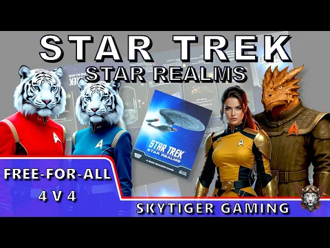 Star Trek: Star Realms (4v4 Free-for-All) - Galactic Showdown!