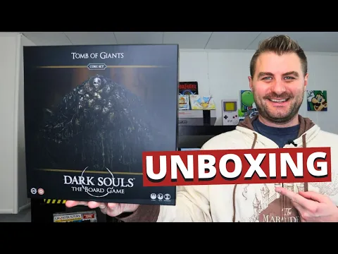 Dark Souls Board Game - Tomb of Giants Core Set Unboxing