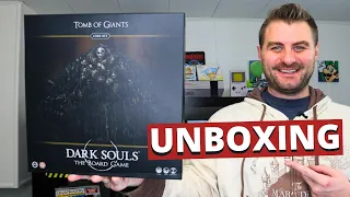 Dark Souls Board Game - Tomb of Giants Core Set Unboxing