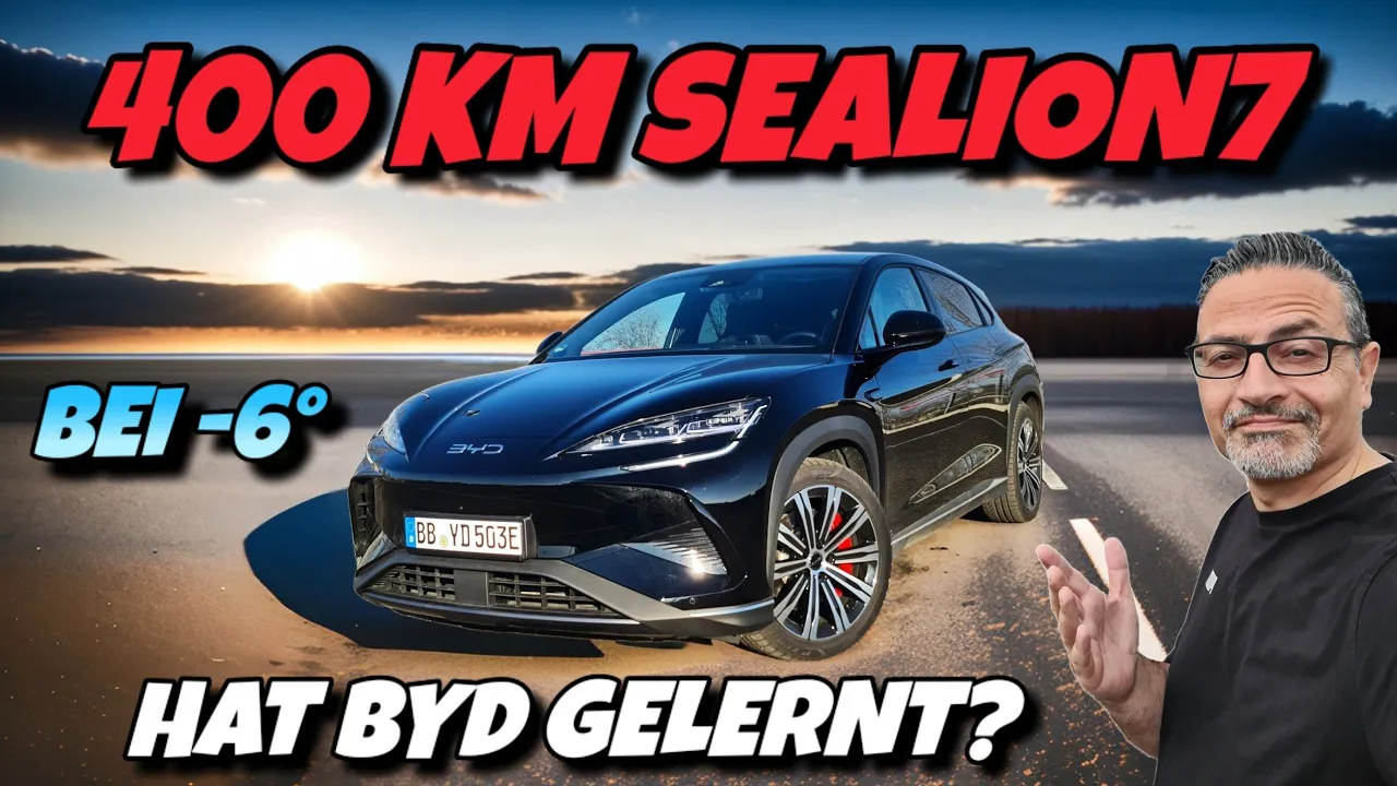 ERSTE Langstrecke im BYD SEALION7! So weit kommt er, so schnell lädt er wirklich! #ev #byd
