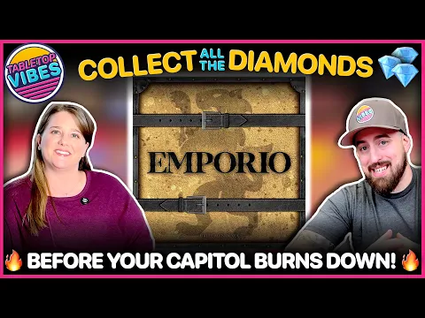 Emporio | A Game of MEDIEVAL CONQUEST, Collecting DIAMONDS, and Avoiding the Dreaded FIRE!