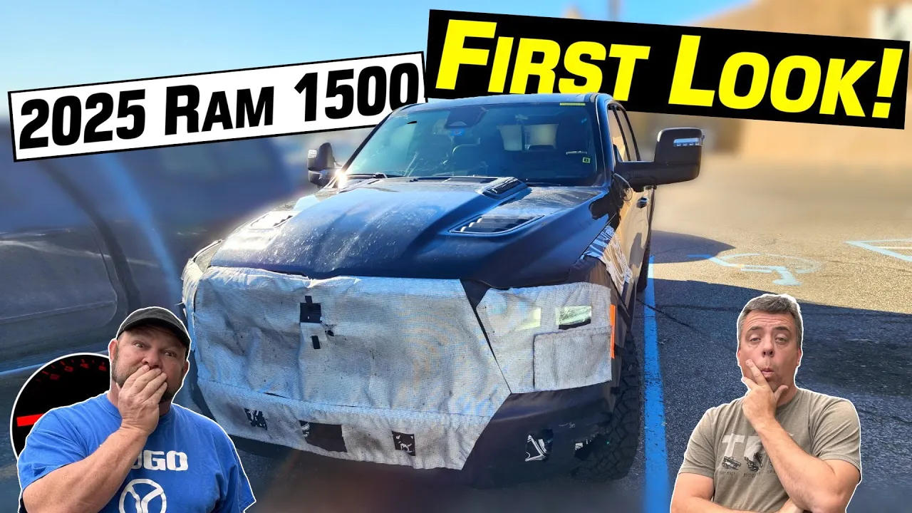 Here's the New 2025 Ram 1500 Rebel Up Close In-Person BEFORE You're Supposed to See It!