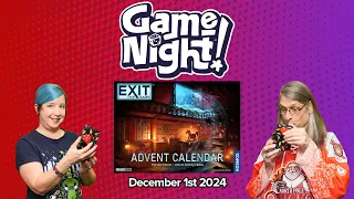 GameNight! 24 Days of Christmas - Exit: The Game Advent Calendar The Silent Storm Day 1