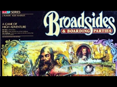 Ep. 178: Broadside And Boarding Parties Board Game Review (Milton Bradley 1984) + How To Play