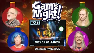 GameNight! 24 Days of Christmas Day 11 - Exit: The Game Advent Calendar - The Missing Hollywood Star