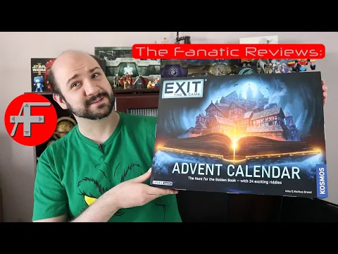 The Fanatic Reviews Exit: The Hunt for the Golden Book - an escape room advent calendar by Kosmos