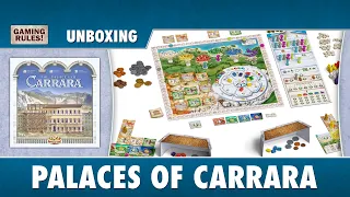 Palaces of Carrara (2nd Edition) - Unboxing
