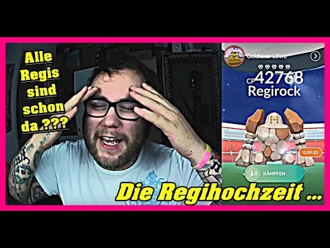 ALLE REGIS SIND SCHON DA . ALLE REGIS . ALLE . POKÉMON GO DEUTSCH # 492