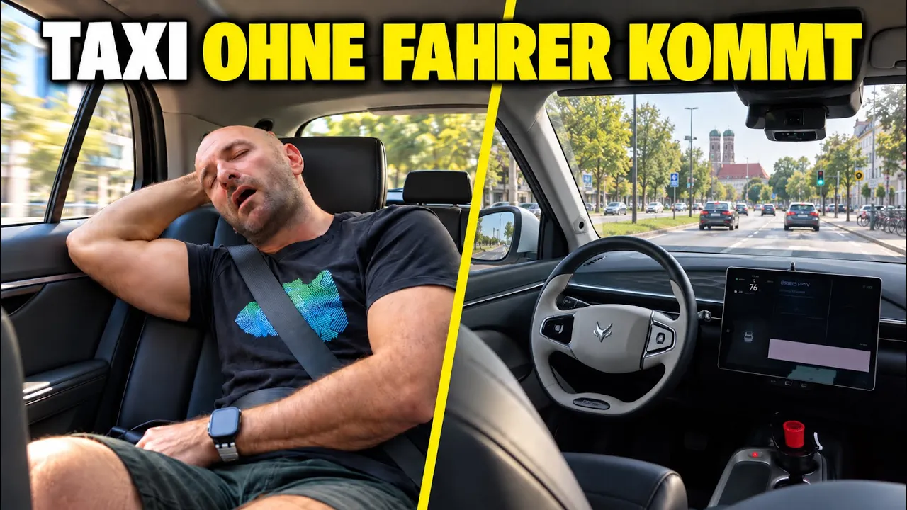 FULL SELF DRIVING Taxi - Einfach mal unterwegs schlafen