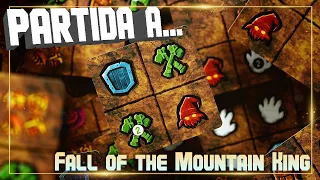 Partida a Fall of the Mountain King Juego de Mesa en Solitario | Cómo Jugar | Camino del Héroe #31