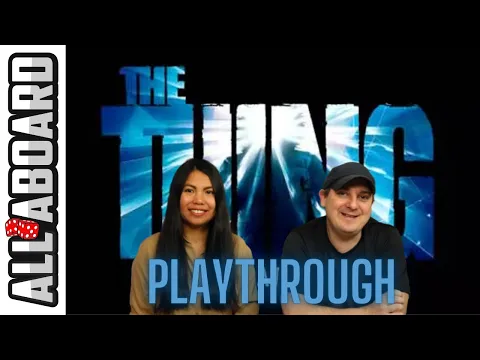 THE THING: THE BOARDGAME (2022) | Playthrough | 1-3 Player Variant | Man is The Warmest Place to Hide