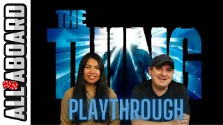 THE THING: THE BOARDGAME (2022) | Playthrough | 1-3 Player Variant | Man is The Warmest Place to Hide