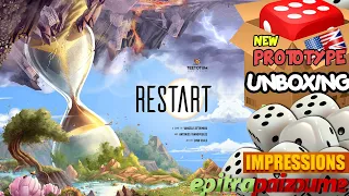 Restart - Prototype Unboxing & First Impressions (EN) | Epitrapaizoume