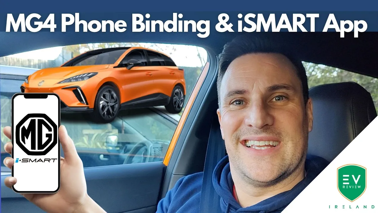 MG4 - Binding Your Phone and Using the MG iSMART App
