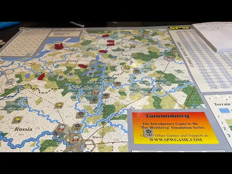 How-to-Play Tannenberg - Introductory Scenario for Der Weltkrieg